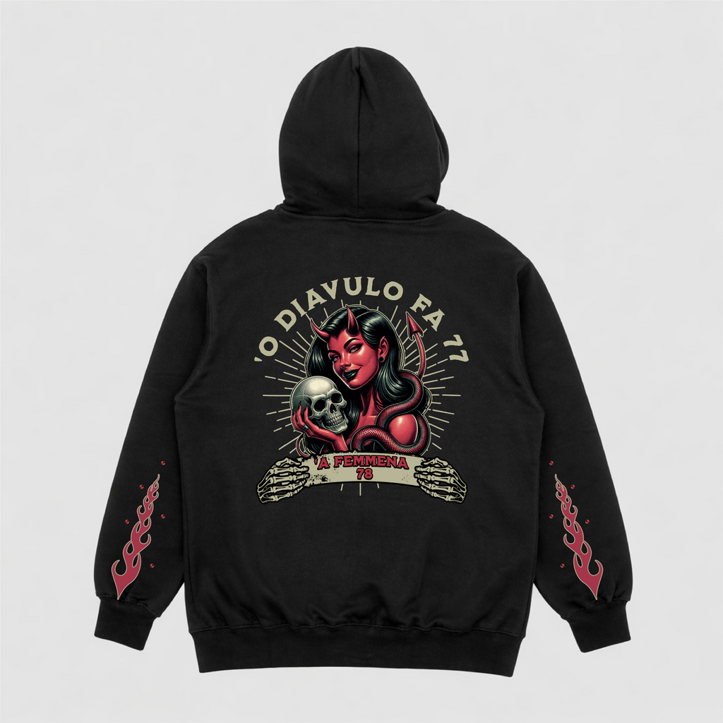 Felpa " 'O Diavulo"