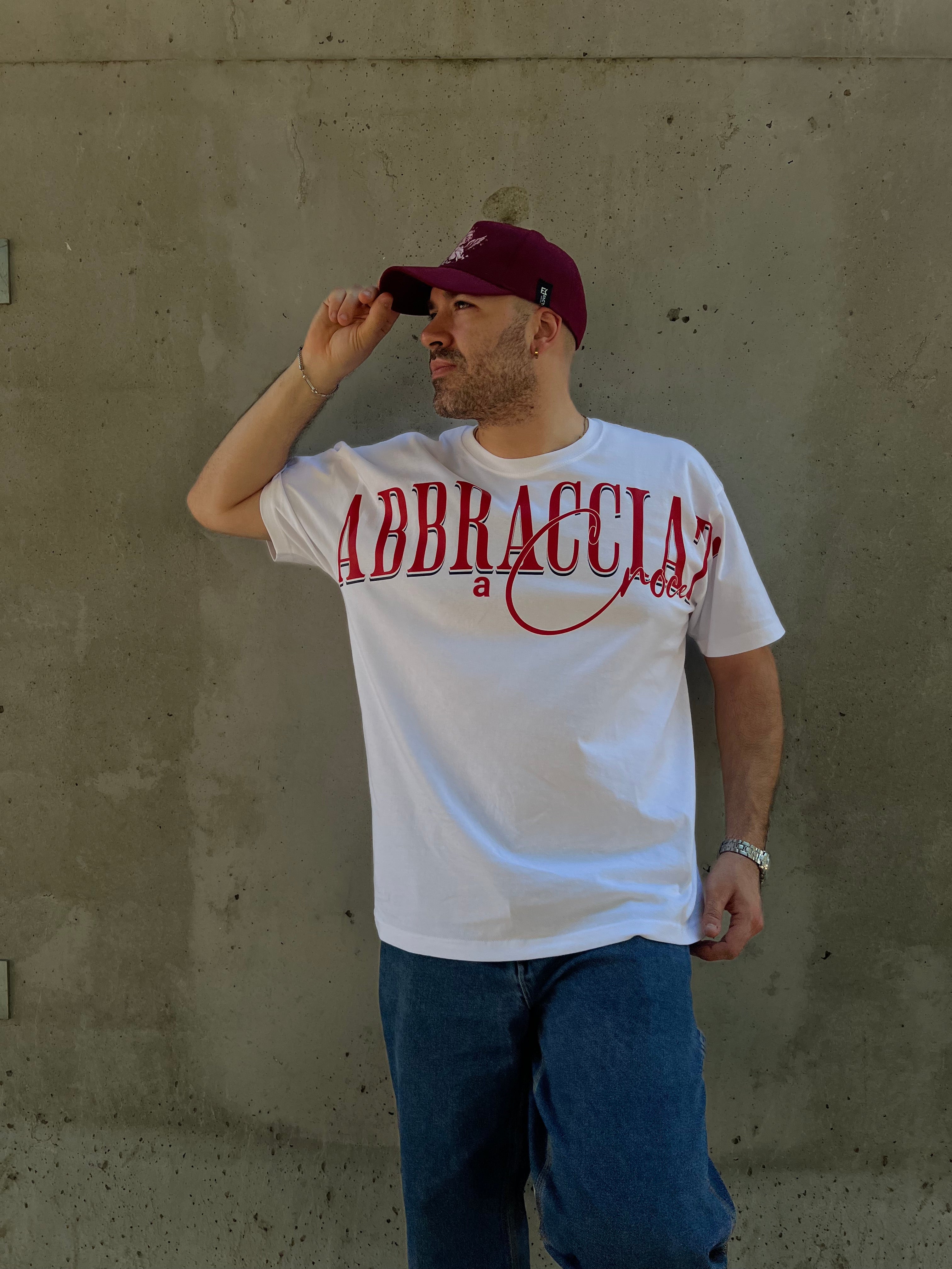 T-shirt "Abbraciat' a croce"