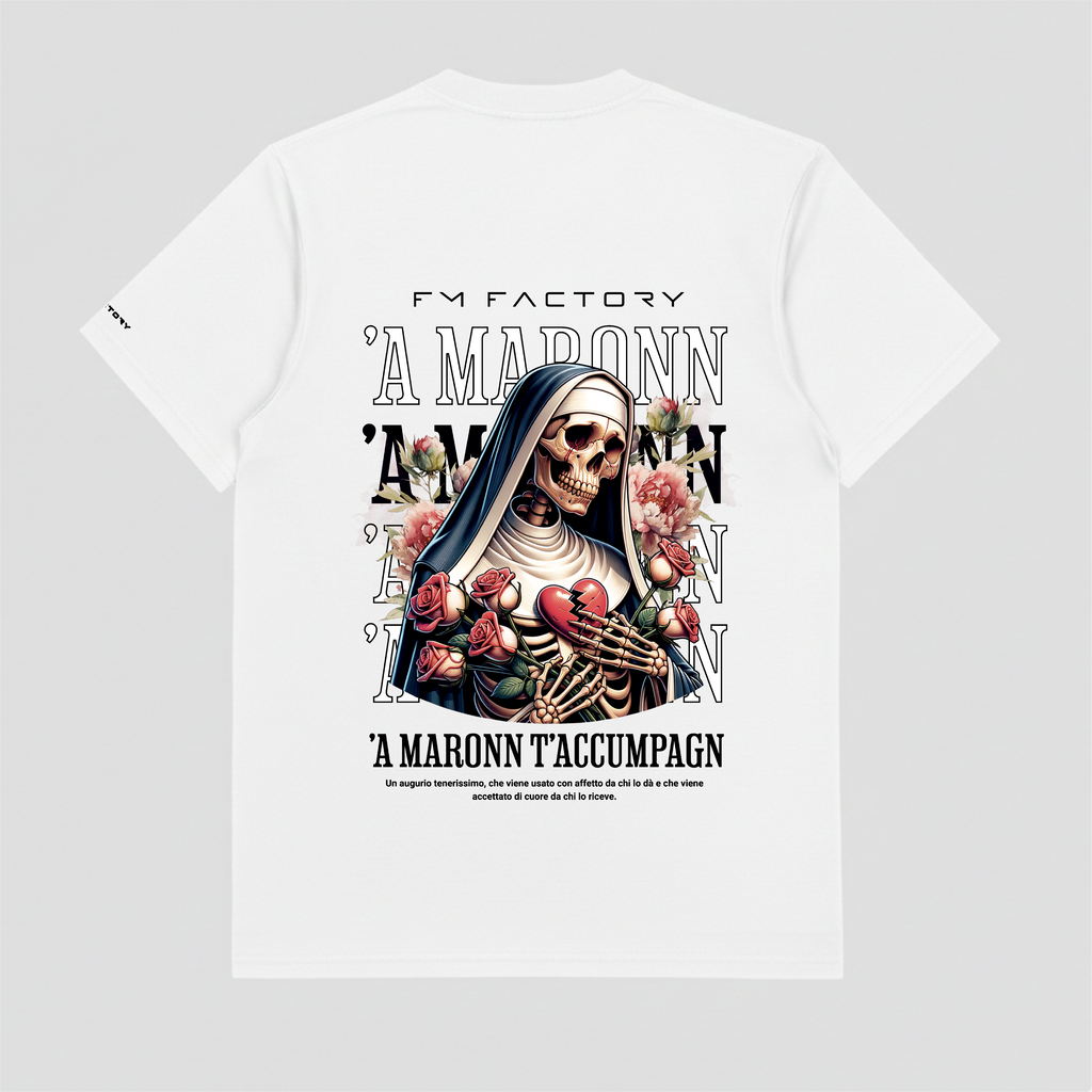 T-shirt " 'A Maronn t'accumpagn"