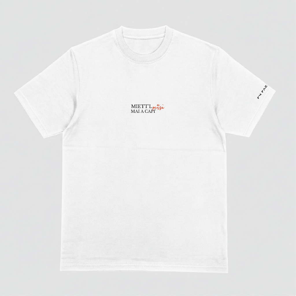 T-shirt "Miett'l a pensà"