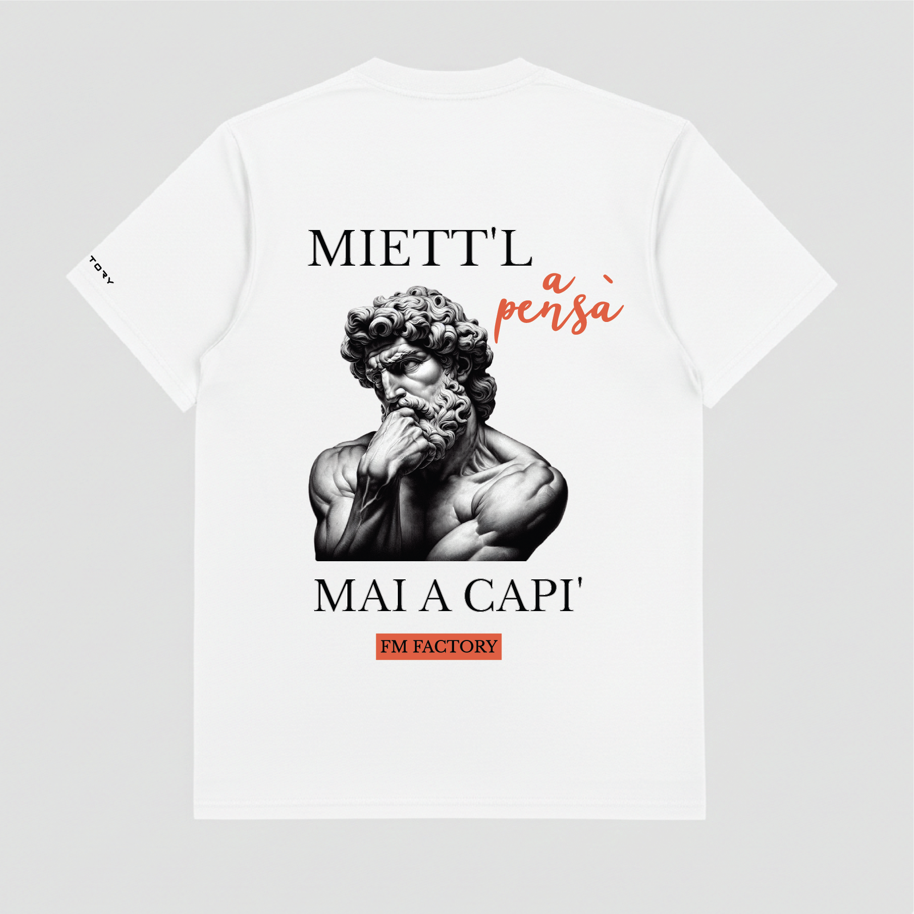 T-shirt "Miett'l a pensà"