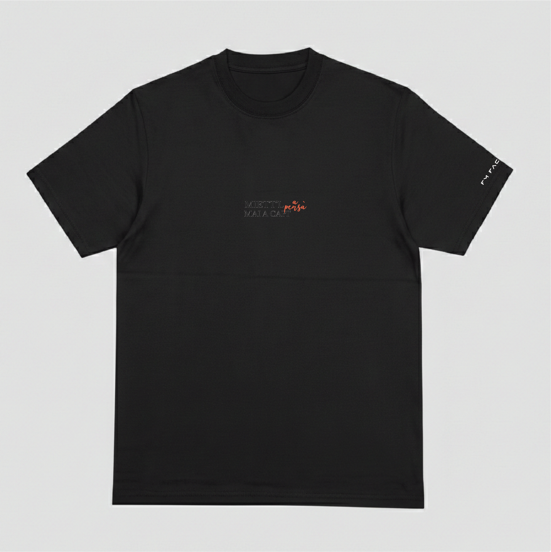 T-shirt "Miett'l a pensà"
