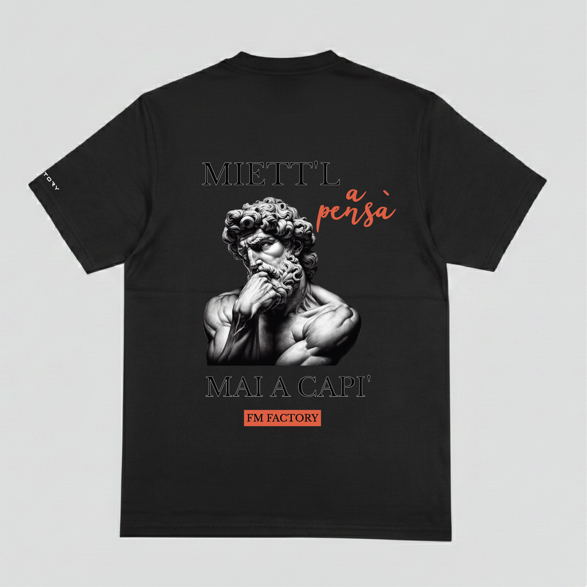 T-shirt "Miett'l a pensà"