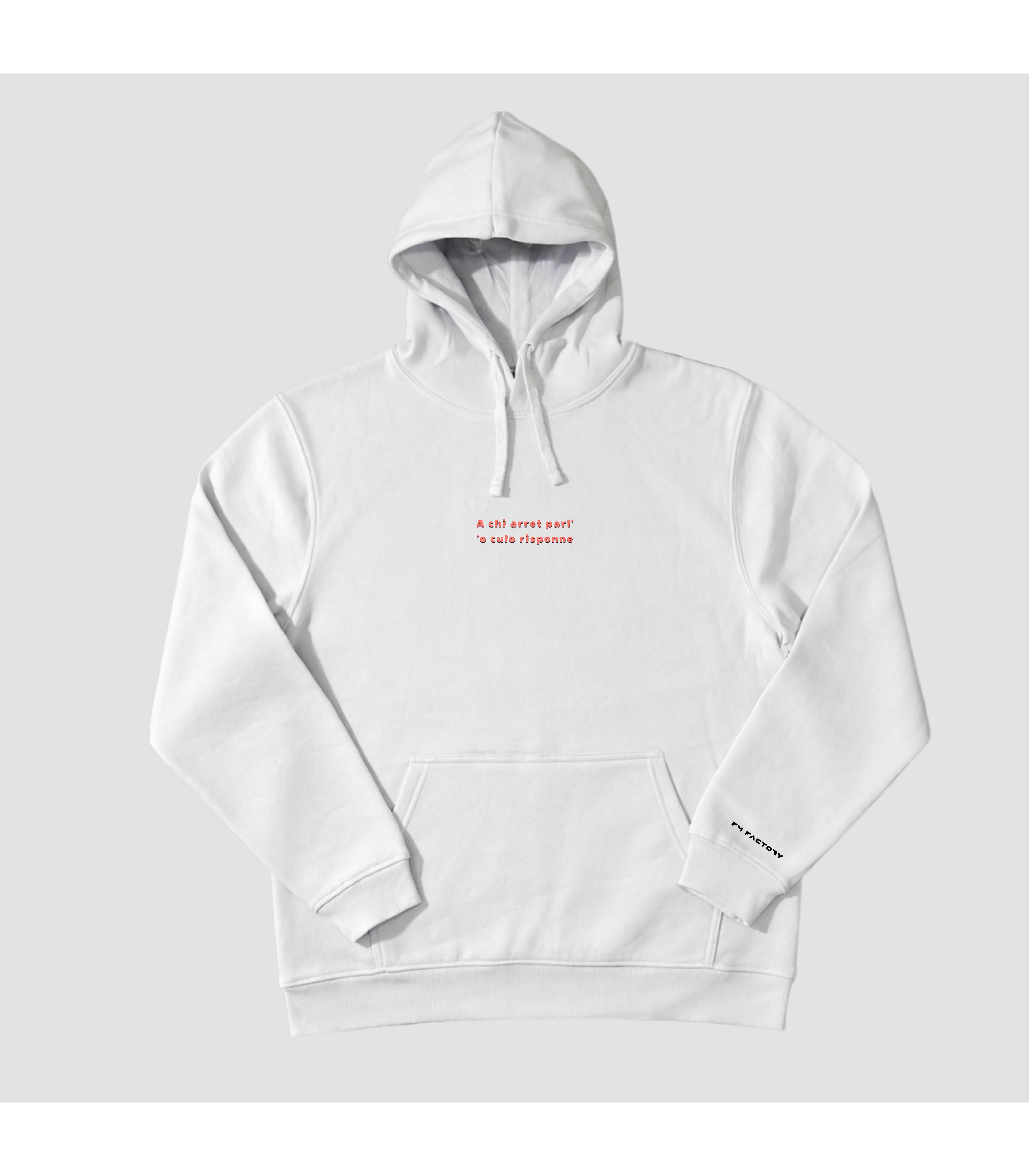 Felpa "A chi arret' parl"