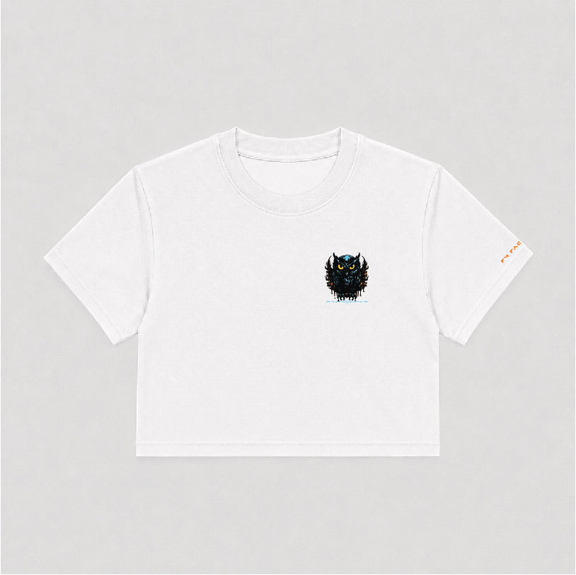 T-shirt Crop Donna "Ciucciuettola"
