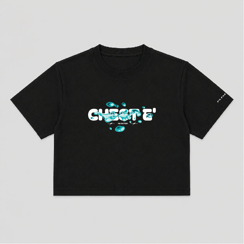 T-shirt Crop Donna "Chest'è"