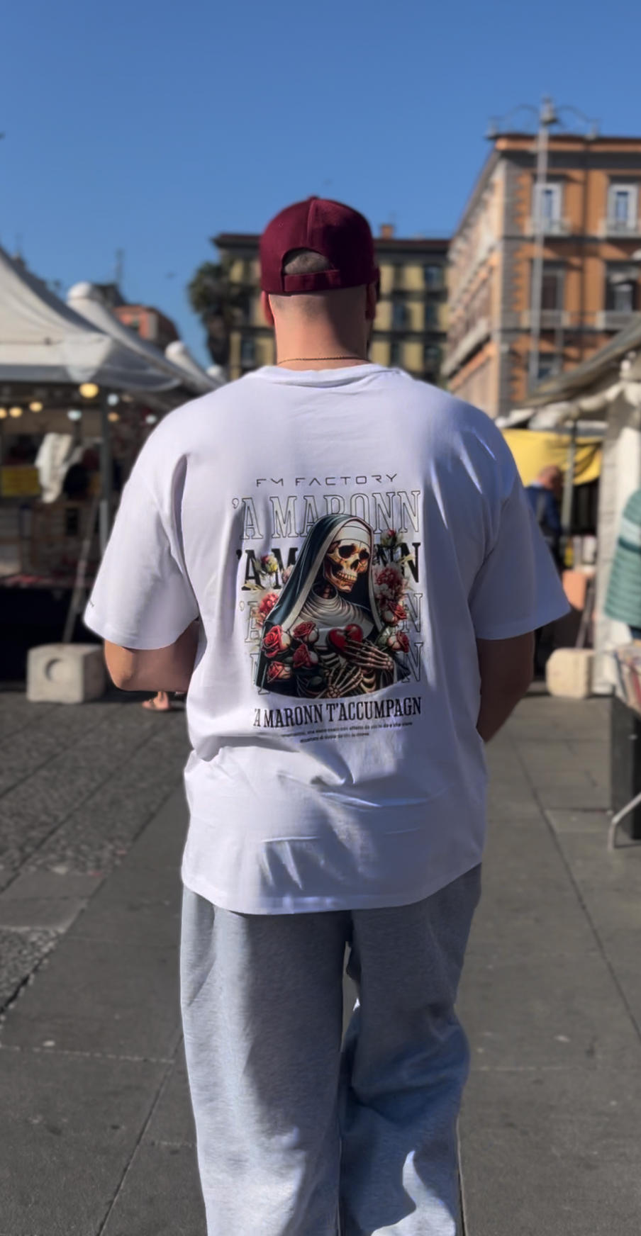 T-shirt " 'A Maronn t'accumpagn"
