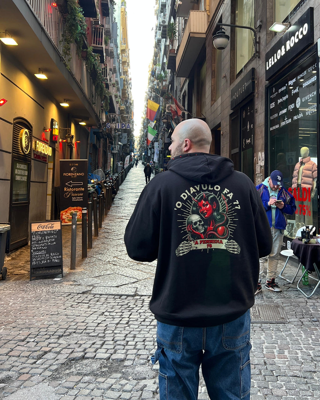 Felpa " 'O Diavulo"