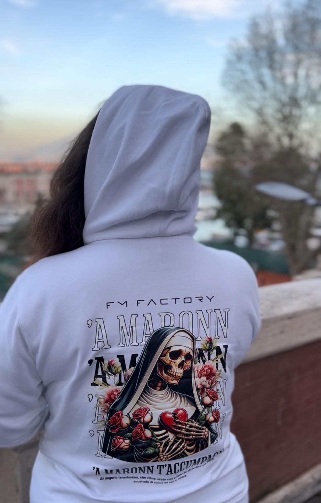 Felpa " 'A Maronn t'accumpagn"