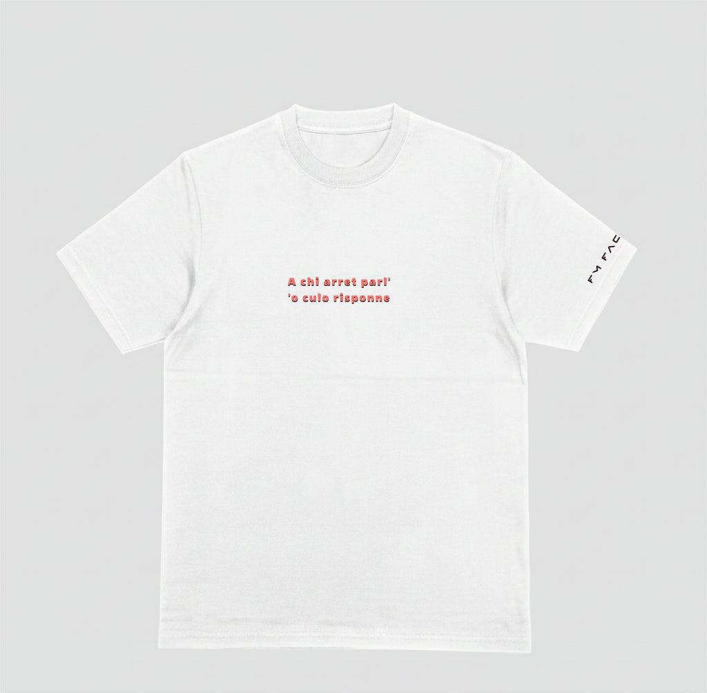 T-shirt "Chi arret parl"