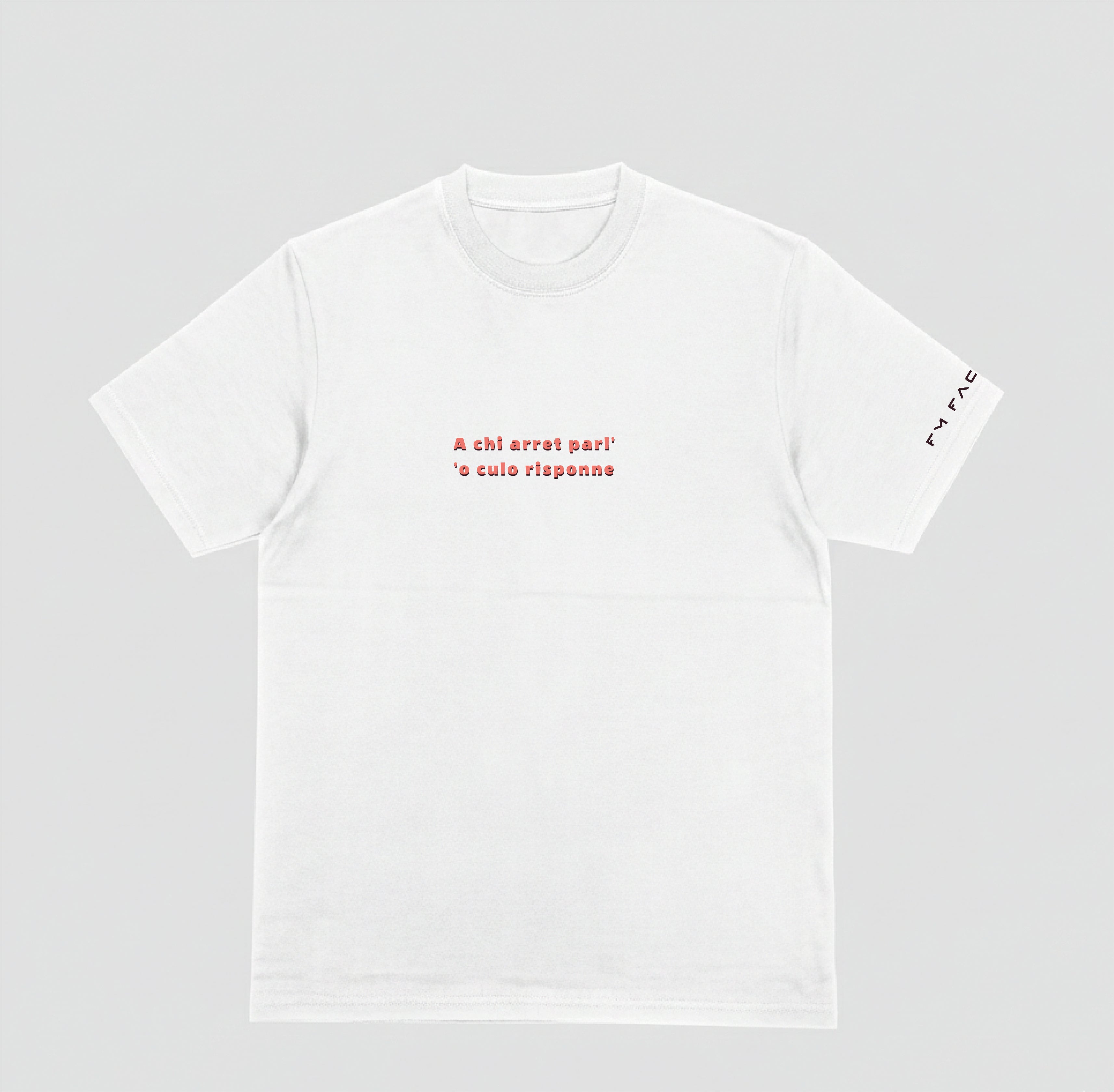 T-shirt "Chi arret parl"