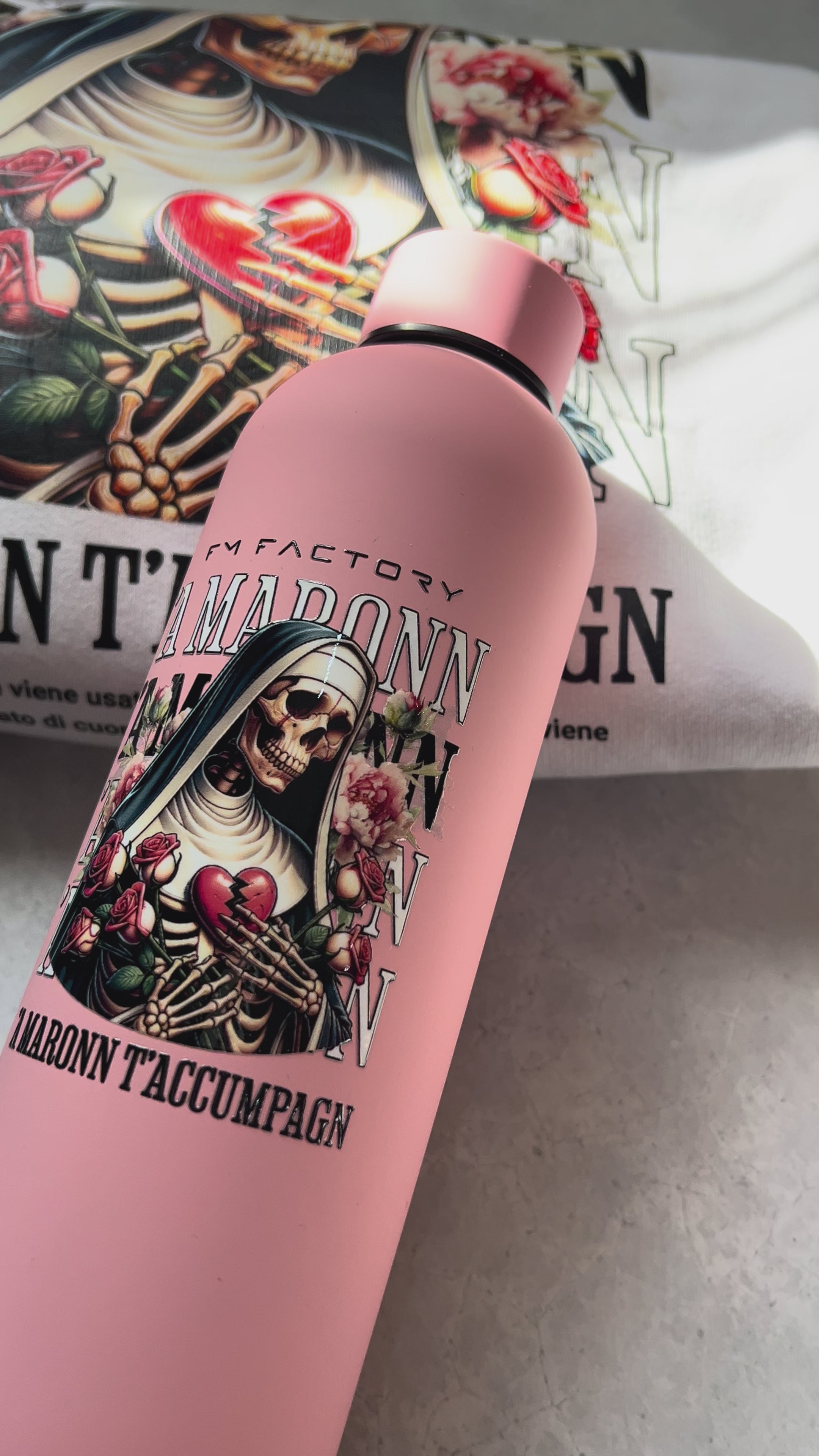 Borraccia "'A Maronn t'accumpagn"